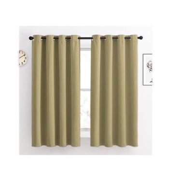 Imagem de Cortina  Para Janela Tecido Tamanho 2,00X1,40 Altura Avelã - Out Casa 