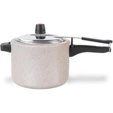 Imagem de Panela de Pressão Ceramic Life Vapt 4.5L Vanilla - Brinox