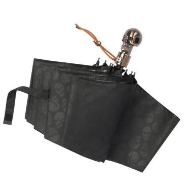 Imagem de Guarda-sol choedii Compact Portable Automatic UV 50+ Skull