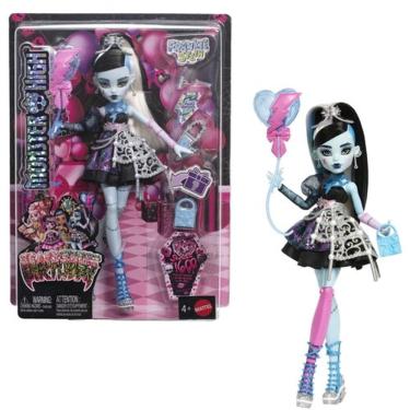 Imagem de Monster High Frankie Stein Scary Birthday Aniversário Jbg75 - Mattel