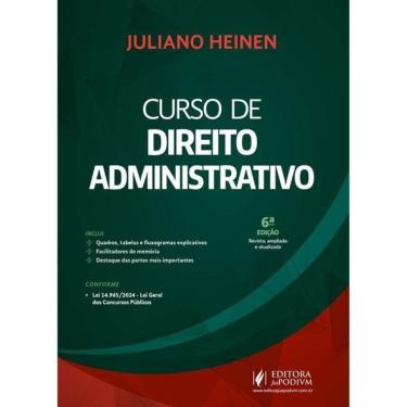 Imagem de Curso De Direito Administrativo - 2025