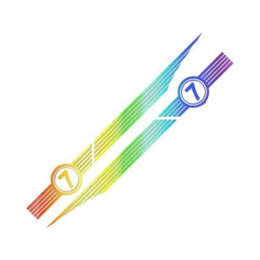 Imagem de Adesivos Para Porta Lateral De Carro Mini Cooper Clubman Countryman 2 