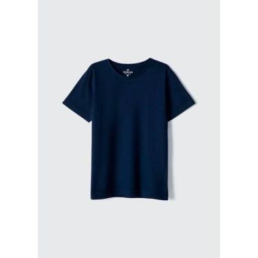 Imagem de Camiseta Manga Curta Hering 5CMV Infantil Masculina Básica Algodão T. 