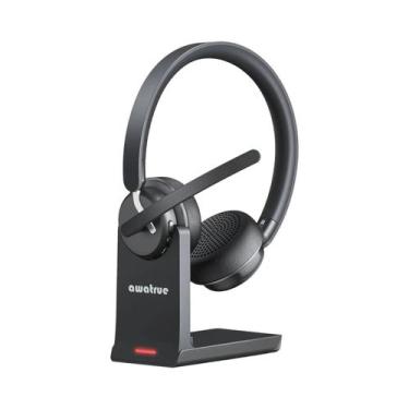 Imagem de Fone De Ouvido Bluetooth Sem Fio Com Microfone Com Cancelamento De Ruí