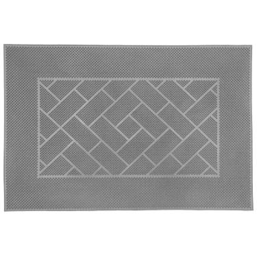 Imagem de Capacho De Borracha Tapete De Porta Entrada 60X40Cm Uzoo