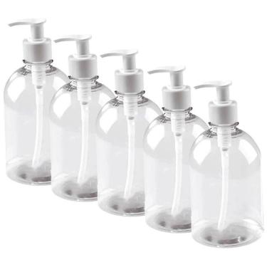 Imagem de Pote Saboneteira Dispenser Com Ejetor Kit 5