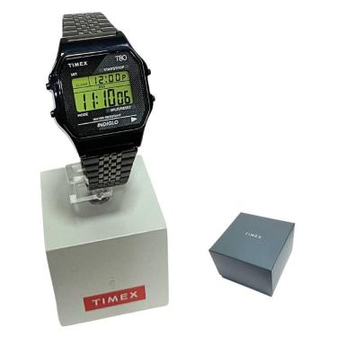 Imagem de Relógio Timex Unissex Digital Vintage T 80 Preto Tw2R79400