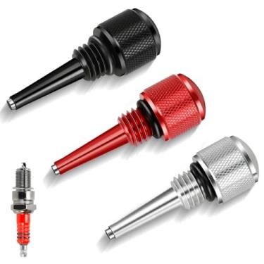 Imagem de XIKOBY Vareta magnética de óleo 55201 compatível com Yama-ha Westing-house Power Horse Inverter Generator Predator 212 196cc Engine Coleman CT200U BT200X peças de reposição para mini bicicleta (prata