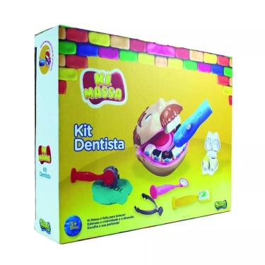 Imagem de Conjunto Kimassa Massa de Modelar Dentista - Sunny Brinquedos