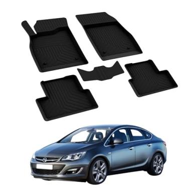 Imagem de Tapetes de carro para Opel Astra J 2012-2020 | Forro de piso automotivo 3D Pro impermeável para todos os climas | Acessórios para interiores de carro