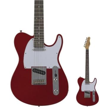 Imagem de SALDí O Guitarra Telecaster T-550 CA DF/WH Candy Apple - Tagima