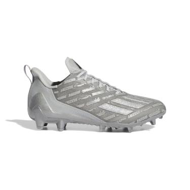 Imagem de adidas Tênis de futebol masculino Adizero Scorch, Cinza dois/prata metálico/cinza dois, 45