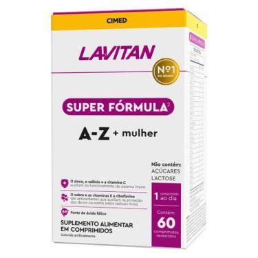 Imagem de Lavitan Super Formula Multivitaminico Mulher 60 Comprimidos - Cimed