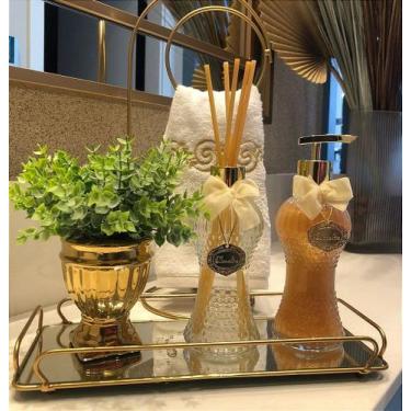 Imagem de Difusor Cintura 210ml Dourado - no-brand, Alecrim