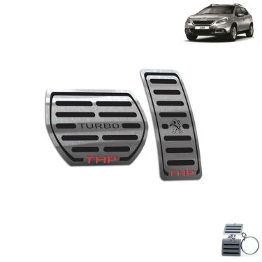 Imagem de Pedaleira Automático Peugeot 2008 Turbo Thp 2016 2019 Preto