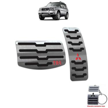 Imagem de Pedaleira Automático Mitsubishi Pajero TR4 2010 A 2015 Preto