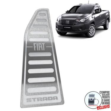 Imagem de Descanso De Pé Em Aço Inox Fiat Strada Endurance