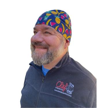 Imagem de Bandana Frutas - Tricoline Tamanho Unico - Divertida