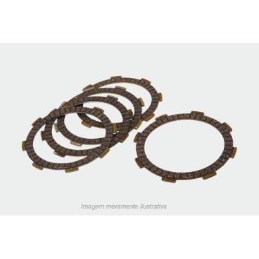 Imagem de Disco embreagem (jogo) cobreq honda titan150(todas)/fan125(todas)/fan1