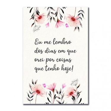 Imagem de Placa Decorativa Deus Sempre Foi Sorte 20x30cm MDF Colorido