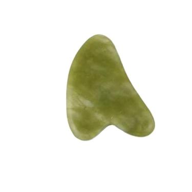 Imagem de Rolo Pedra de Jade Placa Gua Sha Massagem Facial Anti Ruga(so guasha verde)