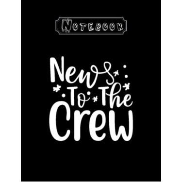 Imagem de Notebook: Christmas News To The Crew 8in x 11in Notebook High Quality