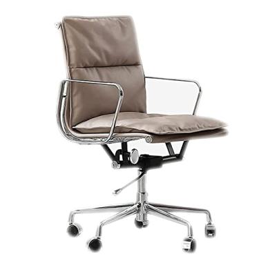 Imagem de Cadeiras de secretária de escritório cadeira de escritório ergonómica cadeira de escritório ajustável em altura cadeira de computador com rotação de 360° para escritório em casa cadeiras executivas