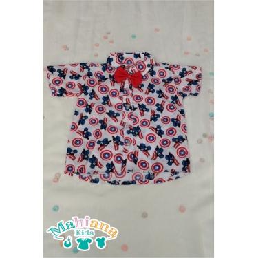 Imagem de Camisa Infantil Temática Personagens Menino América