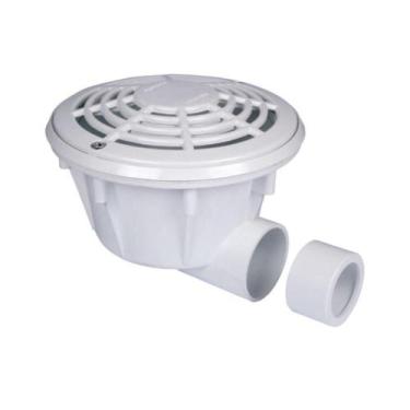 Imagem de Dreno de fundo piscina alvenaria / vinil branco - netuno