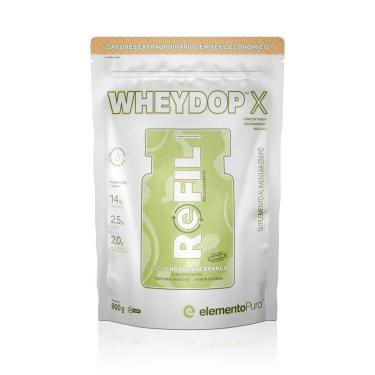 Imagem de WheyDop X - 900g Refil chocolate Branco com Pistache - ElementoPuro-Masculino