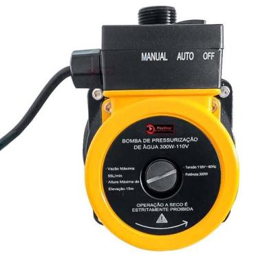 Imagem de Bomba Pressurizadora 15mca 300W até 4 Pontos Agua Fria e Quente 110V T