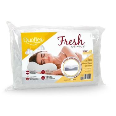 Imagem de Travesseiro fresh cervical 13cm duoflex