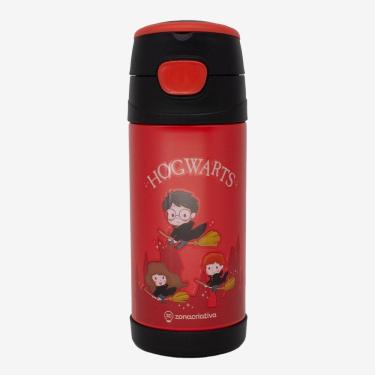 Imagem de Garrafa Térmica Infantil Top Handle Hogwarts Harry Potter