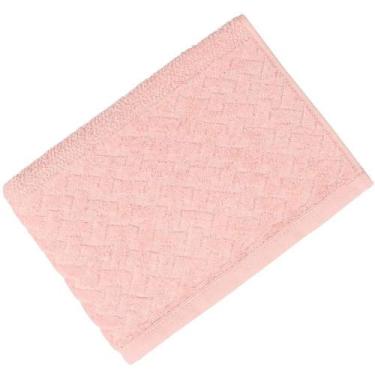 Imagem de Toalha De Rosto Finesse 50x70cm 380g-m² 100% Algodão Atlântica Rosa Fa