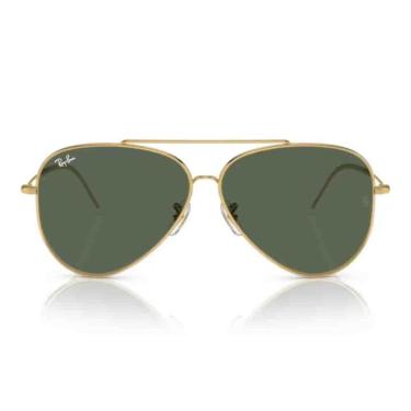 Imagem de Óculos de Sol Ray-Ban Aviator Reverse Dourado 0RBR0101S 001-Unissex