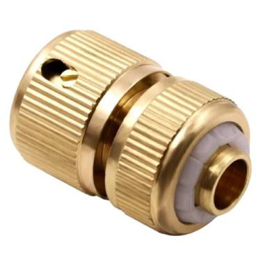 Imagem de Kit Engate Rápido para Mangueira Jardim 1/2 + Bico Conector de Torneir