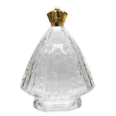 Imagem de Porta Àgua Benta de Vidro Nossa Senhora Aparecida 140ml - Freecom