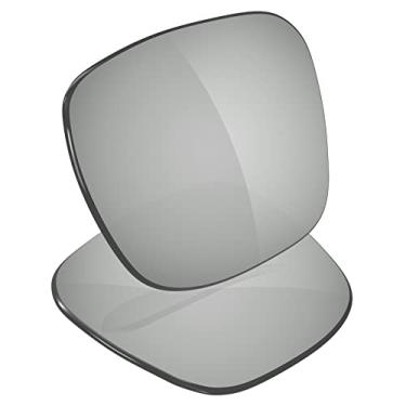 Imagem de Galvanic Lentes de reposição para óculos de sol RayBan Meta Wayfarer RW4006 50 mm - Várias opções, Cromado, 0