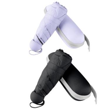Imagem de Mini guarda-chuva BAODINI Travel Compact com proteção UV UPF 50+