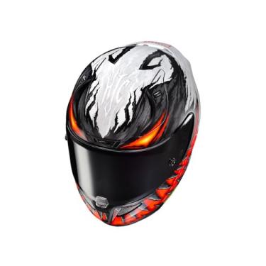 Imagem de Kit Capacete Hjc Rpha 11 De Alta Performance Com Luvas Liberty Xxxl/3Xl Pacote De Proteção Motociclista