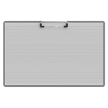 Imagem de Horizontal Ledger 17 x 11 Aluminum Clipboard - Silver
