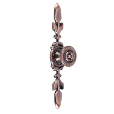 Imagem de RiToEasysports Puxador de Gaveta para Armário, Hardware de Liga de Zinco de 4,72 Polegadas, Botão de Estilo Europeu retrô para Móveis, Caixa de Joias, Caixas de Madeira, Design Elegante e Fino Com 4