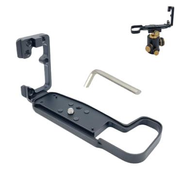 Imagem de SZZCNOX Suporte em L para mãos EOS R8 compatível com Canon EOS R8, placa de base de liberação rápida em forma de L para acessórios de câmera Canon EOS R8, placa de liberação rápida integrada para Arca