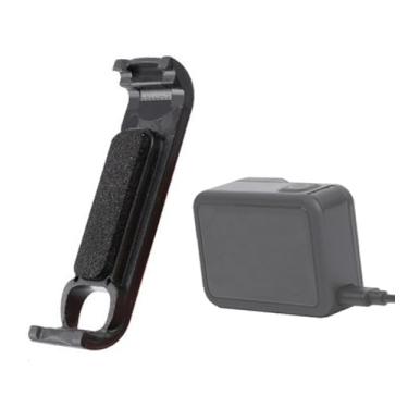 Imagem de Tampa lateral de porta de bateria de substituição para Gopro 8, capa de bateria de passagem de plástico com porta de carregamento tipo C, acessórios de câmera peça de reparo adequada para Gopro Hero 8