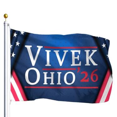 Imagem de Bandeira Vivek Ramaswamy for Governor 2026 para escritório