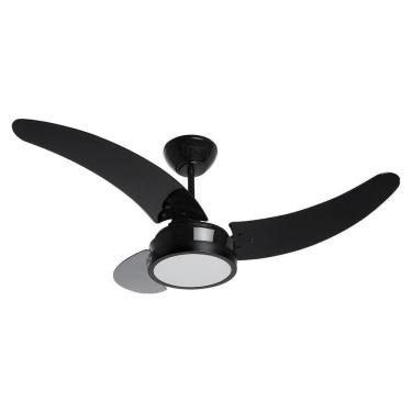 Imagem de Ventilador De Teto Búzios Max LED 127V Preto Silencioso Tron