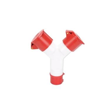 Imagem de Conector de tomada e soquete industrial de 3 vias 2 vias Y-Type 1 a 3 3/4/5 core 16A/32A (Y1025)