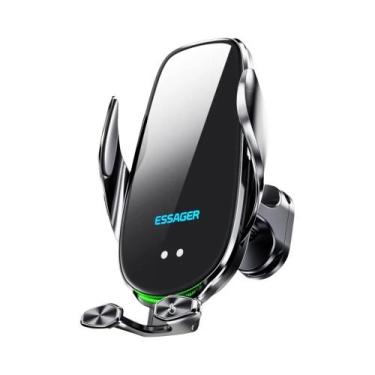 Imagem de Carregador Sem Fio Qi De 15W Suporte Para Telefone De Carro Montagem N