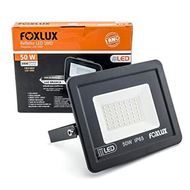 Imagem de Foxlux Refletor LED 50W 6500K Preto Bivolt