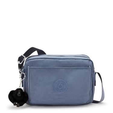 Imagem de Kipling Bolsa tiracolo feminina Abanu M 2 em 1 conversível, Blue Lover, 9.5''L x 6.75''H x 3.5''D